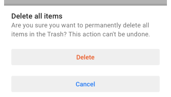 سلة مهملات سحابة OsmAnd