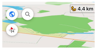 أداة المسافة إلى الهدف 1 iOS
