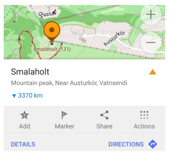 قائمة السياق في أندرويد