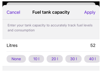 إعدادات الملاحة iOS