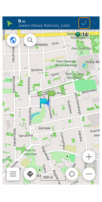 المرور بعلامة iOS 2