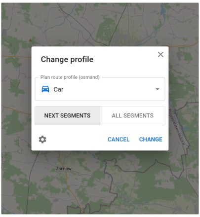 OsmAnd Web Manage Track