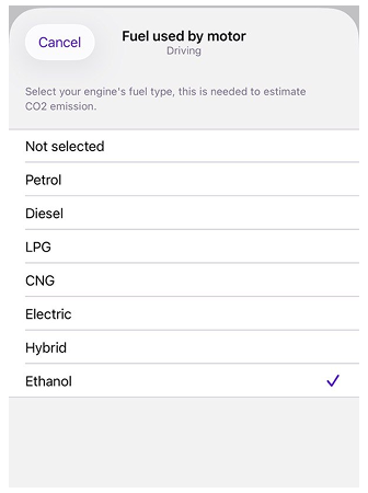 Navigation route iOS