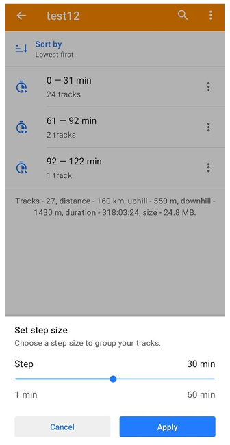 My places Managing Smart Folders Android