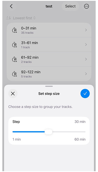 My places Managing Smart Foldersn iOS