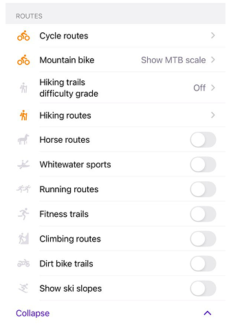Karte konfigurieren iOS
