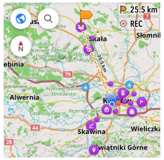 Navigationsmarker iOS