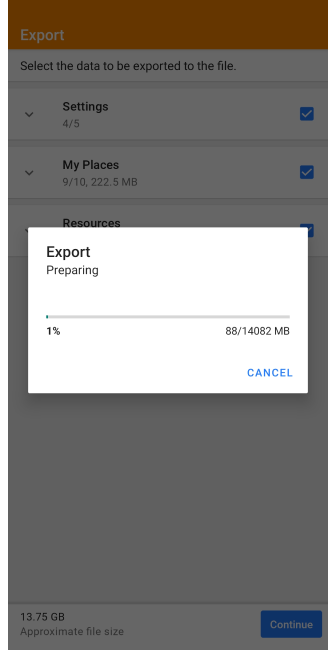 Lokales Backup Android