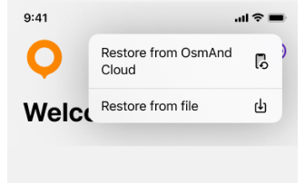 Karte herunterladen iOS