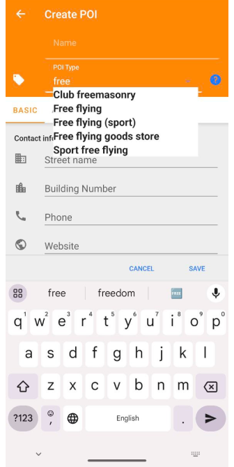 Añadir etiqueta de PDI Android