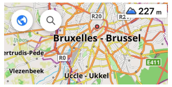 Widget de altitud iOS