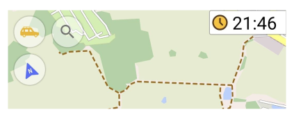 Widget de hora actual