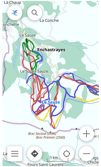 Sin combinación de mapas en iOS