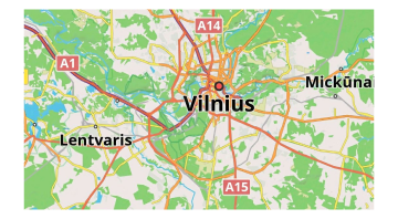 Estilo de carretera de mapa predeterminado