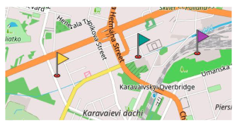 Marcadores de mapa Android