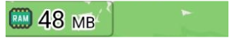 Widgets de información de memoria