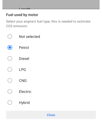 Ruta de navegación Android