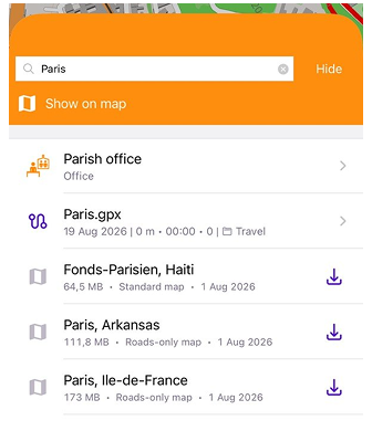 Buscar PDI iOS