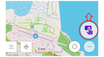 Toque del widget de acción rápida