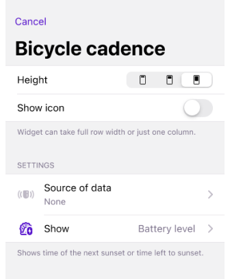 Battery Status for External Sensors