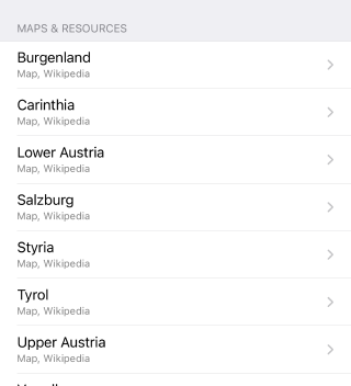 Téléchargement des lignes de niveau iOS