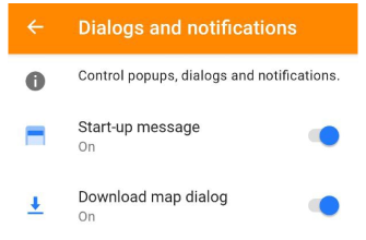 Paramètres généraux notifications Android