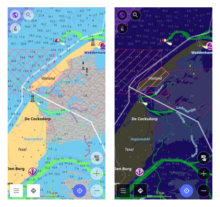 Style de carte Nautique
