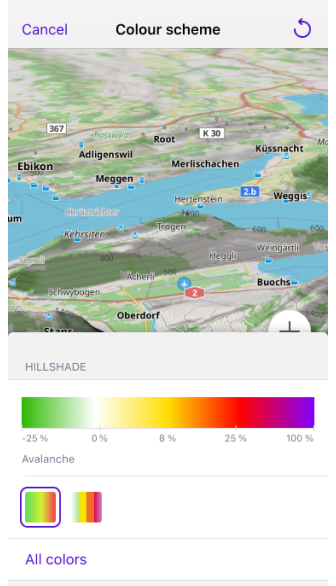 Modifier le jeu de couleurs