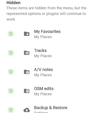 Réinitialisation du profil Android