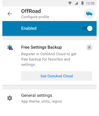 Fonctions du dossier Favoris Android