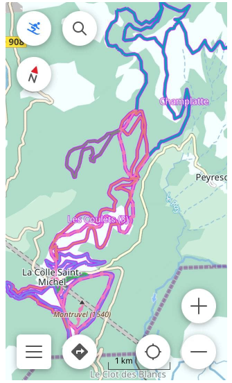 Percorsi abilitati in iOS