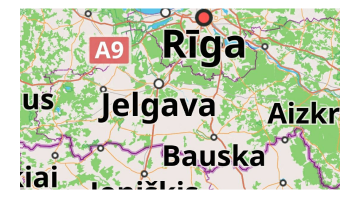 Dimensione testo mappa 200%