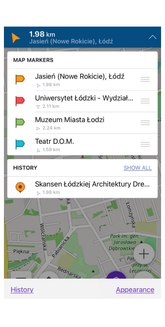 Elenco marcatori iOS