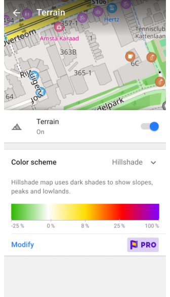 Modifica schema di colori