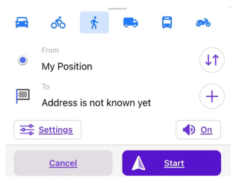 Riprendi navigazione iOS