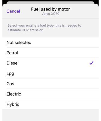 Percorso di navigazione iOS