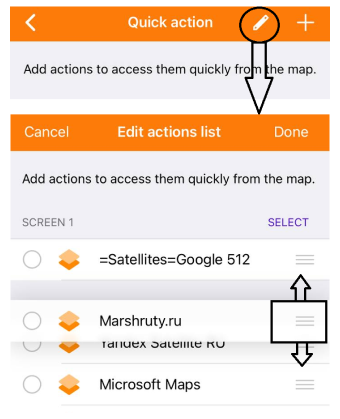 Widget Azione Rapida_ios_ordine