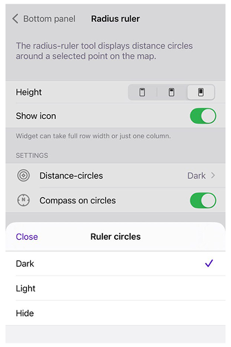 Mostra posizione iOS