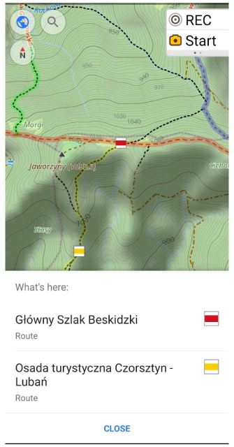 Percorsi sul terreno