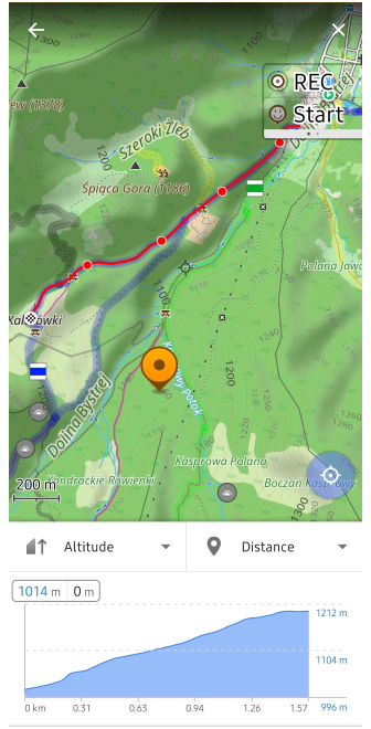 Percorsi sul terreno