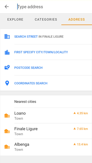 Ricerca Android