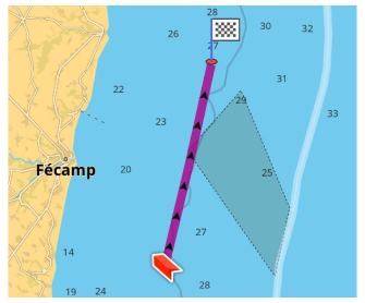 Tipo di navigazione in linea retta Android