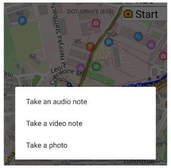 Audio-videoplugin widget Android