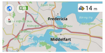 Hoogtewidget Android
