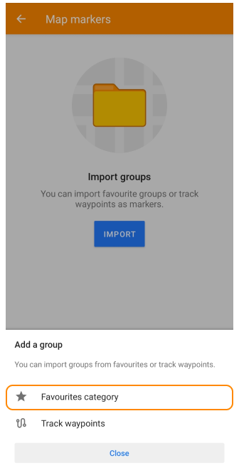 Favorieten naar markeringen 2