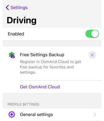 Acties favorieten iOS