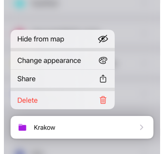 Toggle Visibility for Favorite Groups
