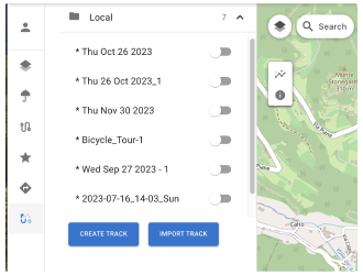 OsmAnd Web Criar Percurso