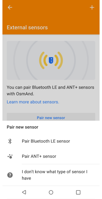 Plugin de sensores externos