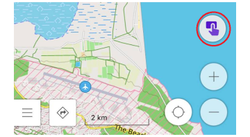 Mover widget de ação rápida